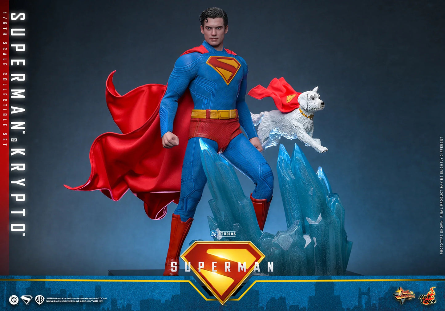 Superman & Krypto DC Comics Superman 2025 Sixth Scale Figure by Hot Toys