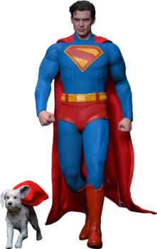 Superman & Krypto DC Comics Superman 2025 Sixth Scale Figure by Hot Toys