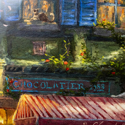 Sweetheart Cafe (Mickey & Minnie Mouse) Disney Thomas Kinkade Framed Art Print