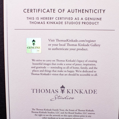 Sweetheart Cafe (Mickey & Minnie Mouse) Disney Thomas Kinkade Framed Art Print