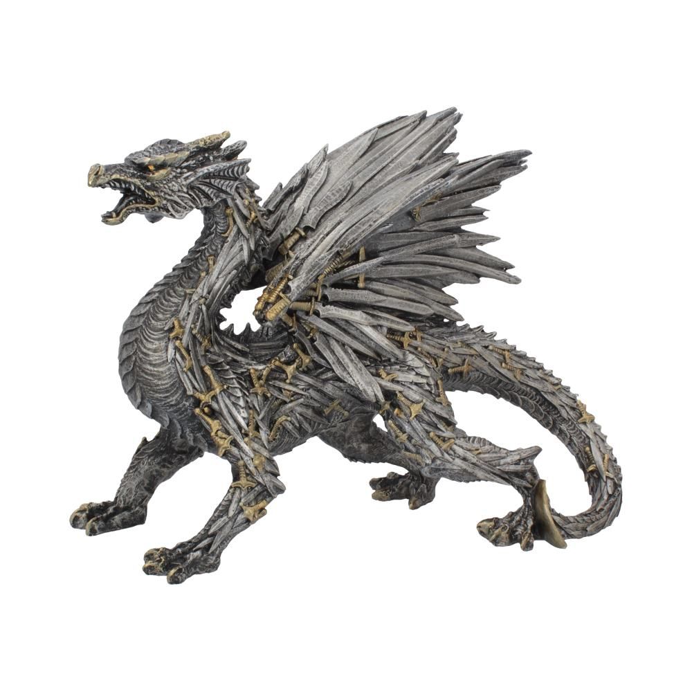 Swordwing Dragon "Blades of Enemies" 11-inch Resin Statue