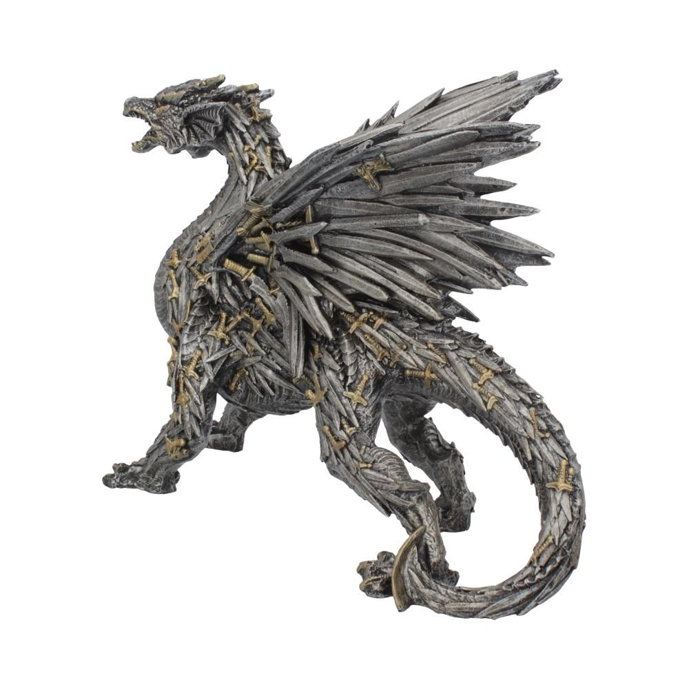 Swordwing Dragon "Blades of Enemies" 11-inch Resin Statue