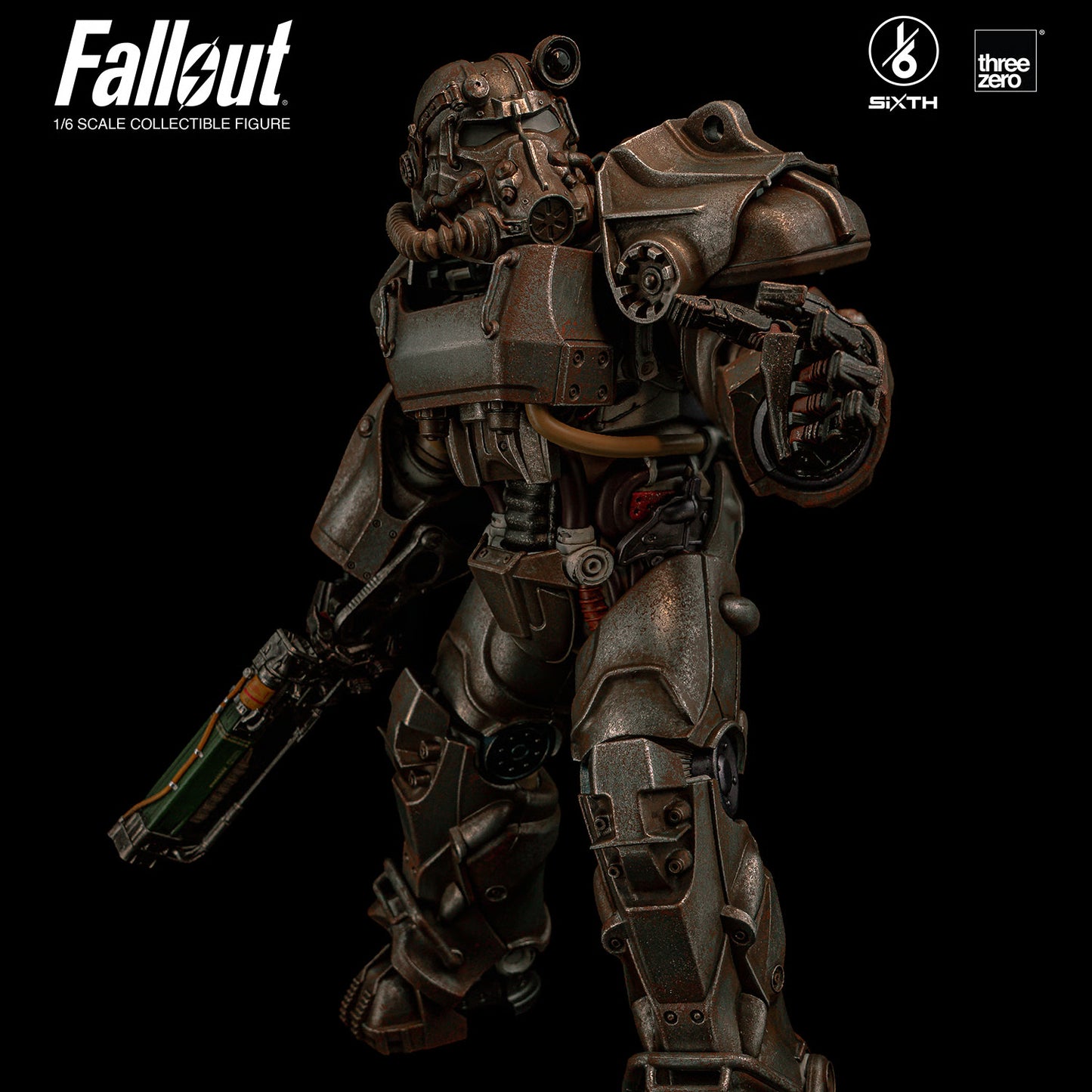 *Pre-Order* Fallout T-60 Rust Power Armor Sixth Scale Figure by Threezero