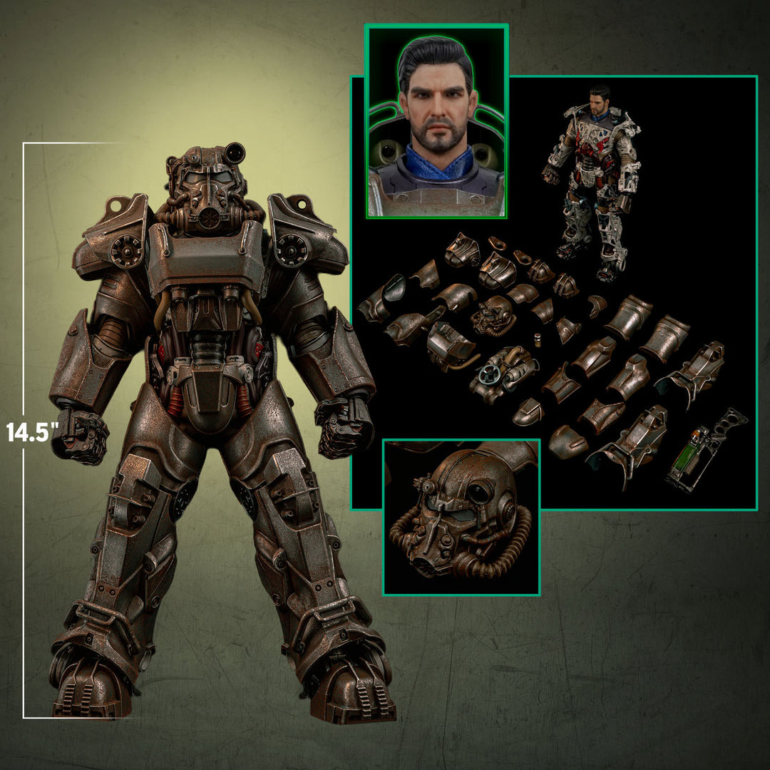 *Pre-Order* Fallout T-60 Rust Power Armor Sixth Scale Figure by Threezero