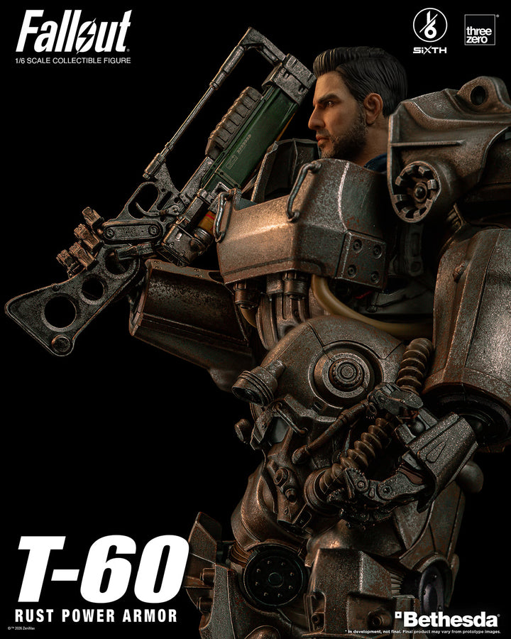 *Pre-Order* Fallout T-60 Rust Power Armor Sixth Scale Figure by Threezero
