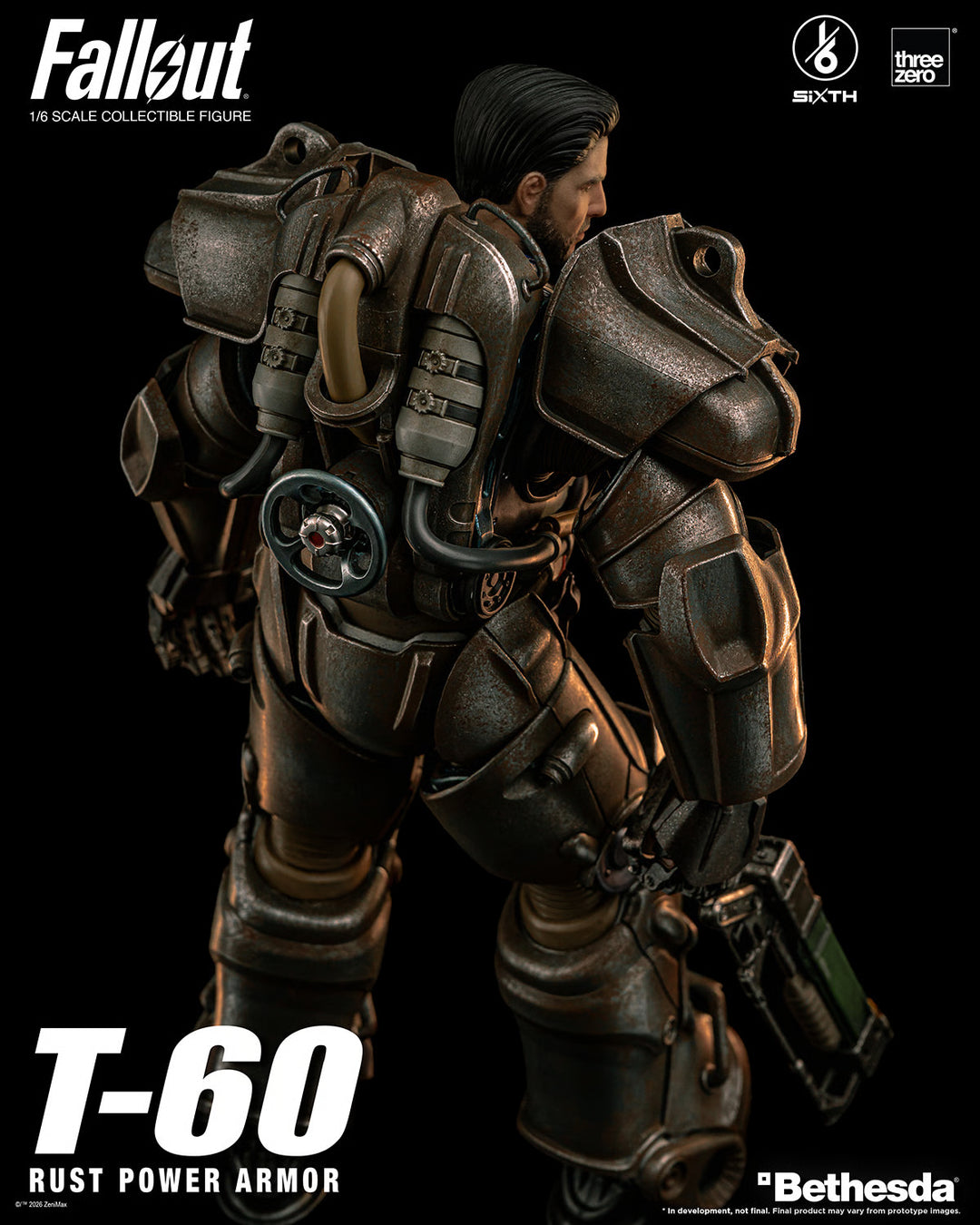 *Pre-Order* Fallout T-60 Rust Power Armor Sixth Scale Figure by Threezero