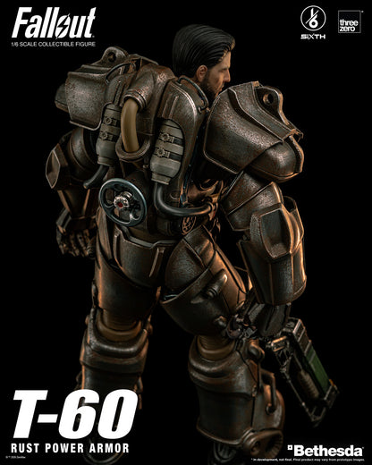 *Pre-Order* Fallout T-60 Rust Power Armor Sixth Scale Figure by Threezero