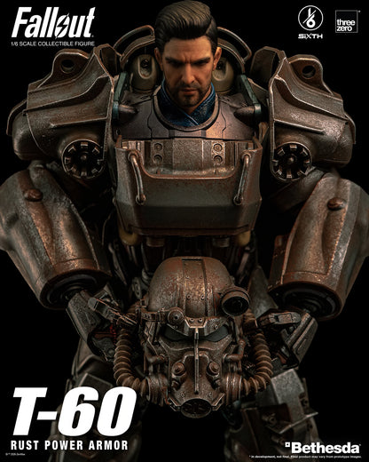 *Pre-Order* Fallout T-60 Rust Power Armor Sixth Scale Figure by Threezero