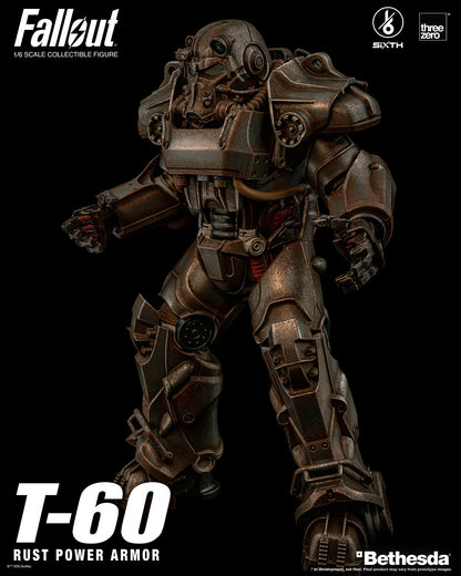 *Pre-Order* Fallout T-60 Rust Power Armor Sixth Scale Figure by Threezero