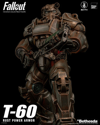 *Pre-Order* Fallout T-60 Rust Power Armor Sixth Scale Figure by Threezero