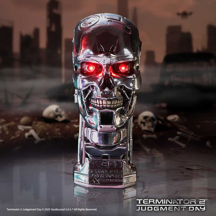 The Terminator T-800 Terminator 2 Judgement Day Light Up Figurine