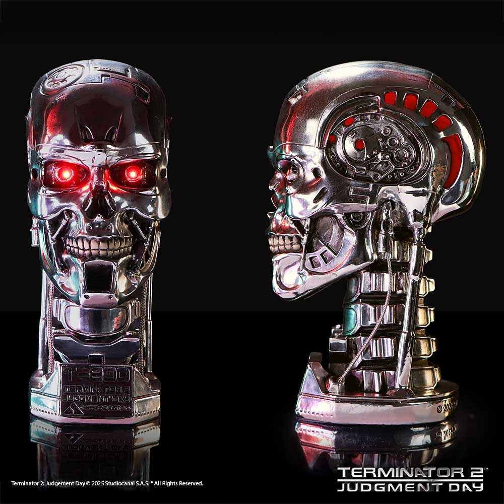 The Terminator T-800 Terminator 2 Judgement Day Light Up Figurine