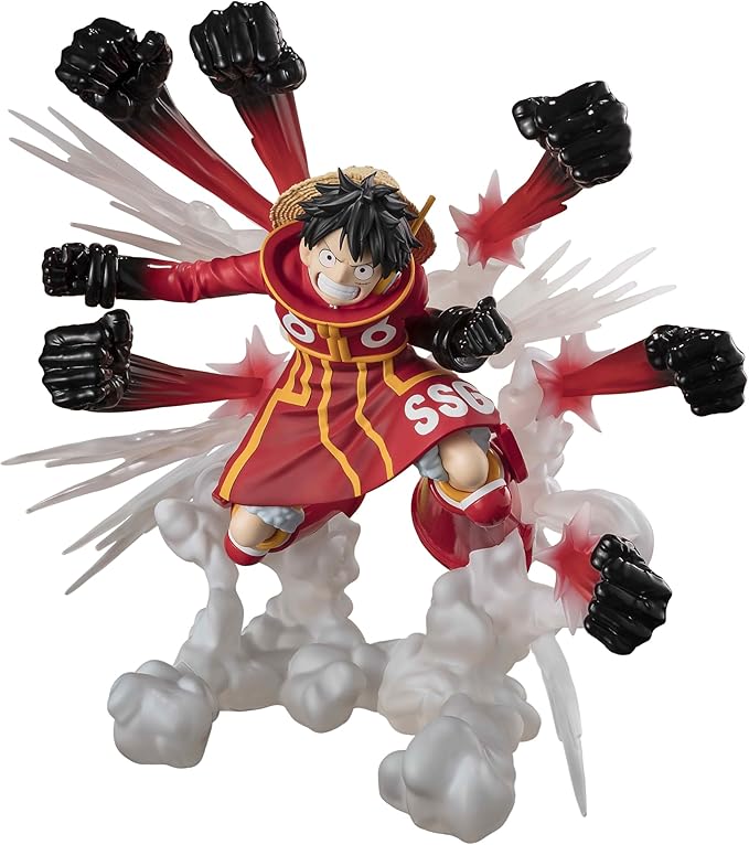 One Piece Monkey D Luffy -Gum-Gum Hawk Gatling (Extra Battle) Figuarts Zero Statue