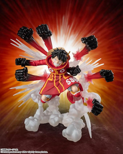 One Piece Monkey D Luffy -Gum-Gum Hawk Gatling (Extra Battle) Figuarts Zero Statue