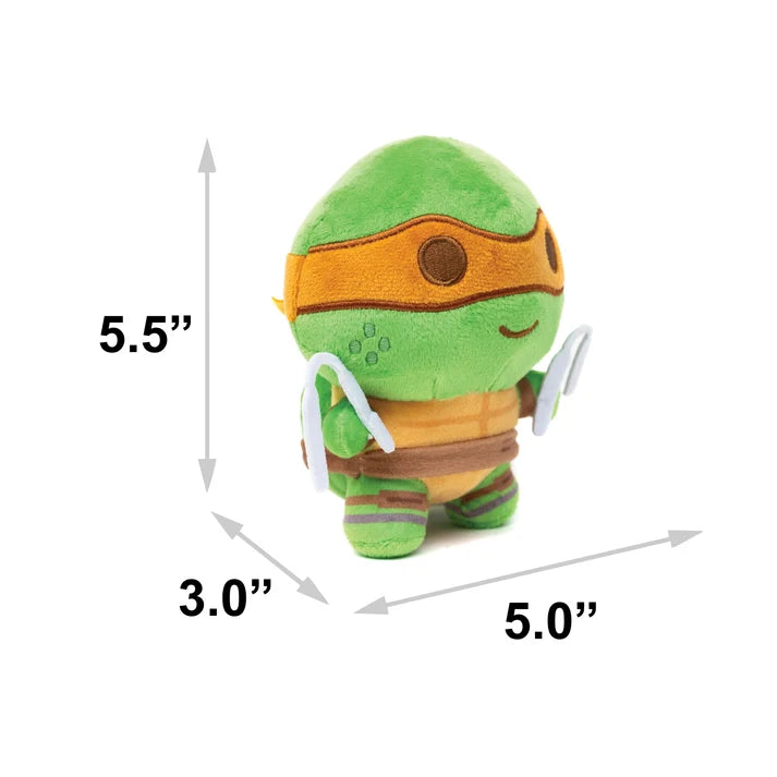 Teenage Mutant Ninja Turtles Michelangelo Squeaker Plush Dog Toy