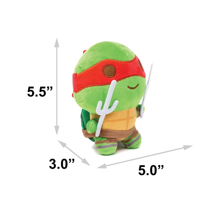 Teenage Mutant Ninja Turtles Raphael Squeaker Plush Dog Toy