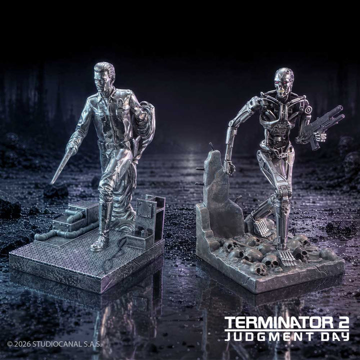Terminator 2 Judgment Day: T-1000 vs T-800 Bookends