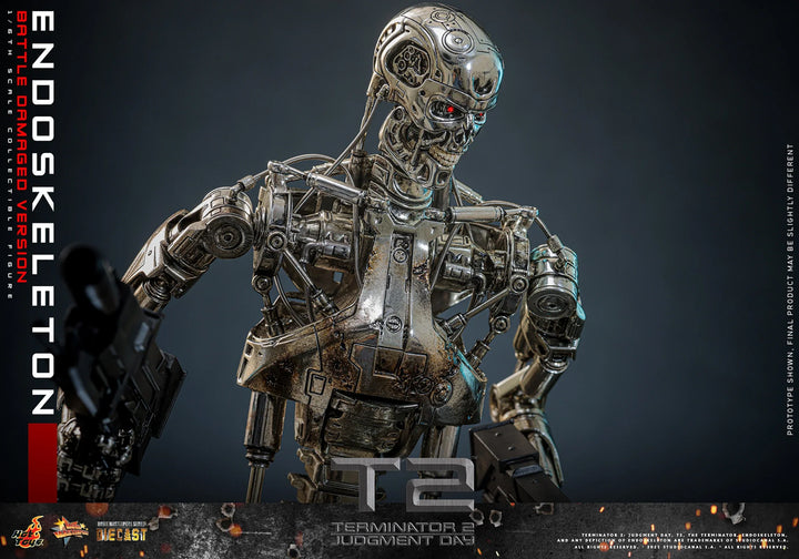 *Pre-Order* Terminator Endoskeleton (Battle Damaged Version) Sixth Scale Figure by Hot Toys