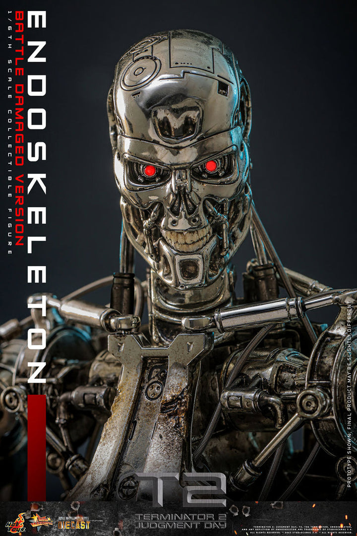 *Pre-Order* Terminator Endoskeleton (Battle Damaged Version) Sixth Scale Figure by Hot Toys