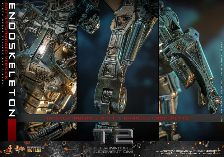 *Pre-Order* Terminator Endoskeleton (Battle Damaged Version) Sixth Scale Figure by Hot Toys