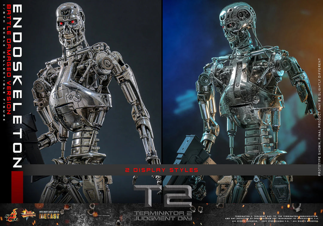 *Pre-Order* Terminator Endoskeleton (Battle Damaged Version) Sixth Scale Figure by Hot Toys