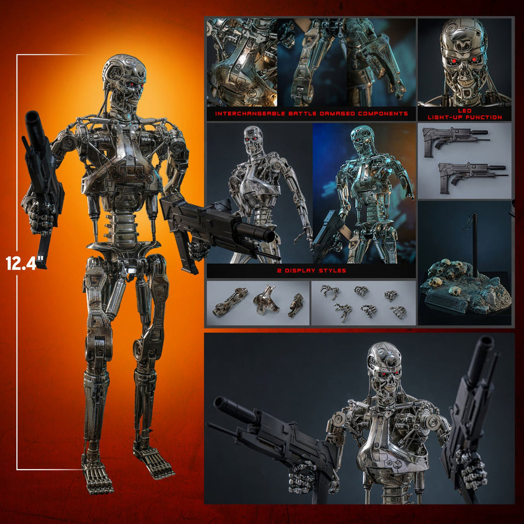 *Pre-Order* Terminator Endoskeleton (Battle Damaged Version) Sixth Scale Figure by Hot Toys