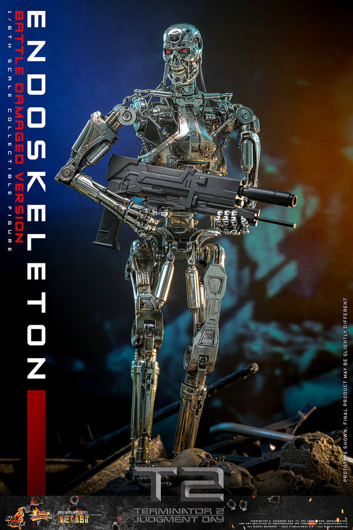 *Pre-Order* Terminator Endoskeleton (Battle Damaged Version) Sixth Scale Figure by Hot Toys