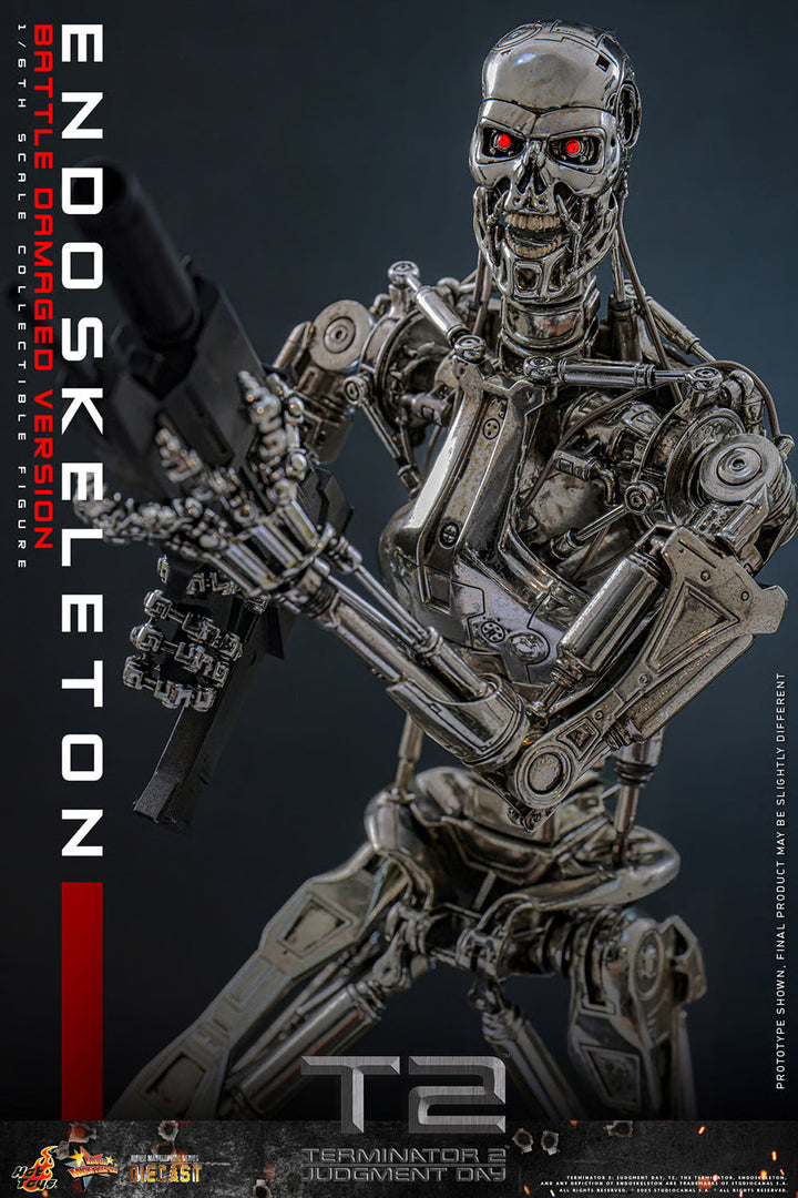 *Pre-Order* Terminator Endoskeleton (Battle Damaged Version) Sixth Scale Figure by Hot Toys
