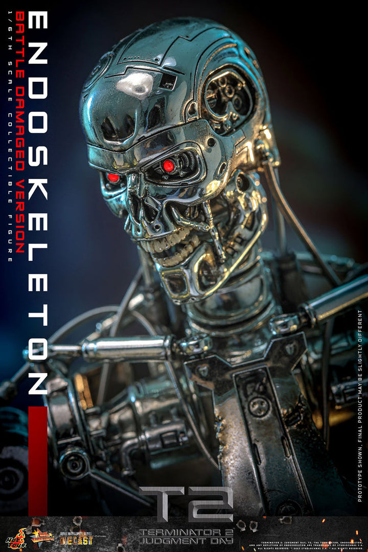 *Pre-Order* Terminator Endoskeleton (Battle Damaged Version) Sixth Scale Figure by Hot Toys