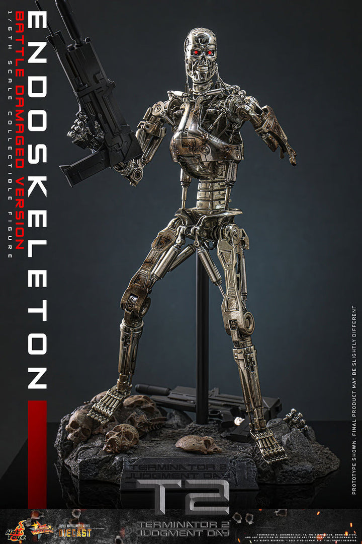 *Pre-Order* Terminator Endoskeleton (Battle Damaged Version) Sixth Scale Figure by Hot Toys