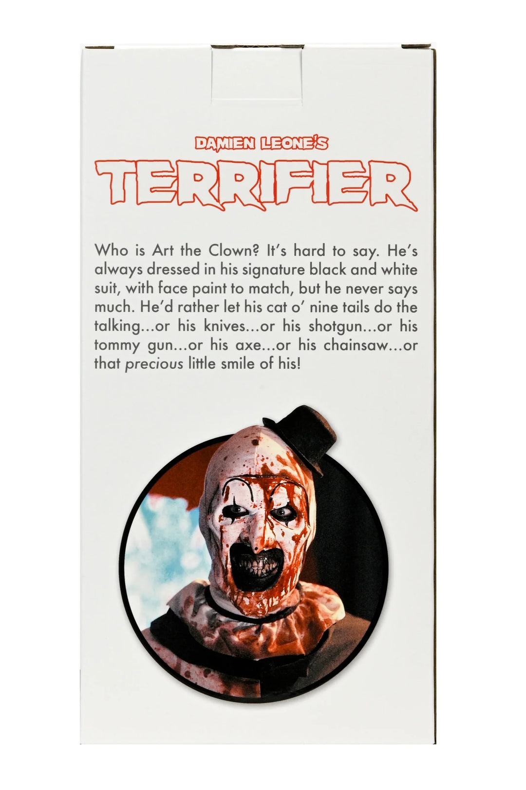 Terrifier Art the Clown Horror Head Knocker by NECA