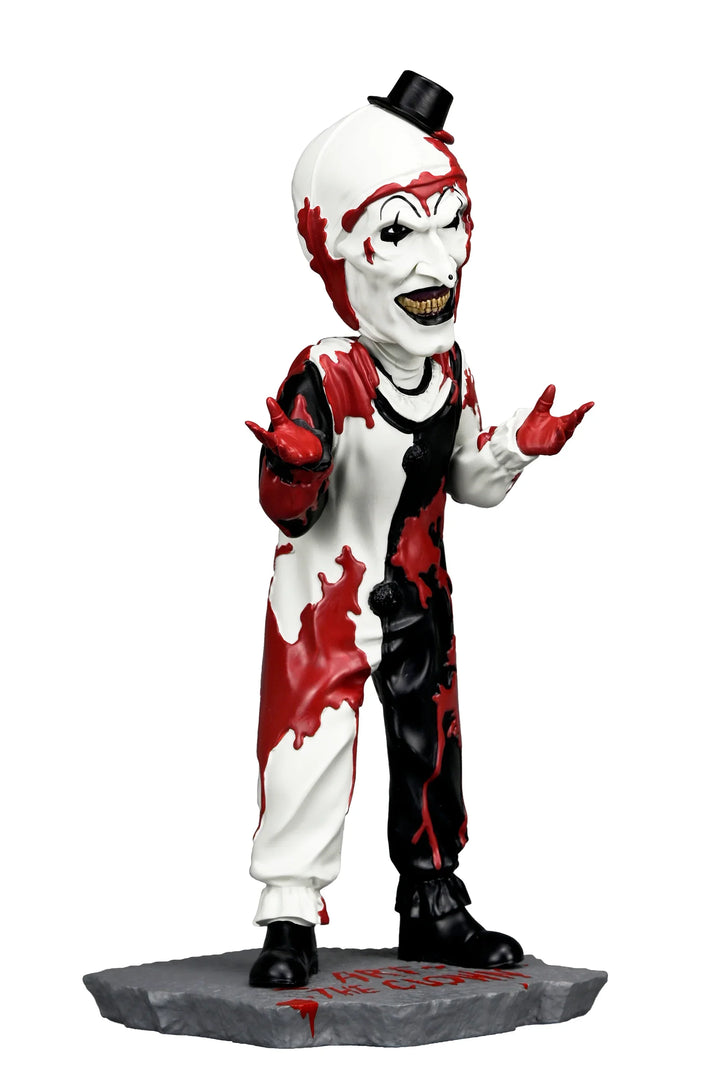 Terrifier Art the Clown Horror Head Knocker by NECA