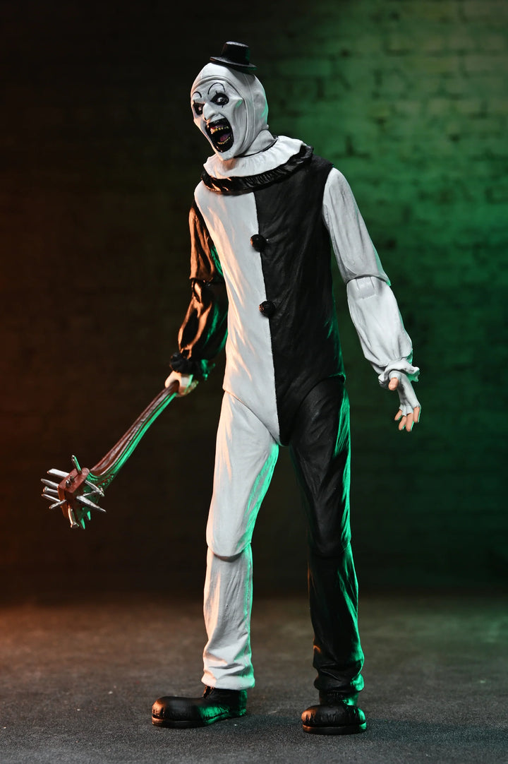 Terrifier 2 - Ultimate Art the Clown and The Little Pale Girl 7" Scale NECA Action Figure (2-Pack)