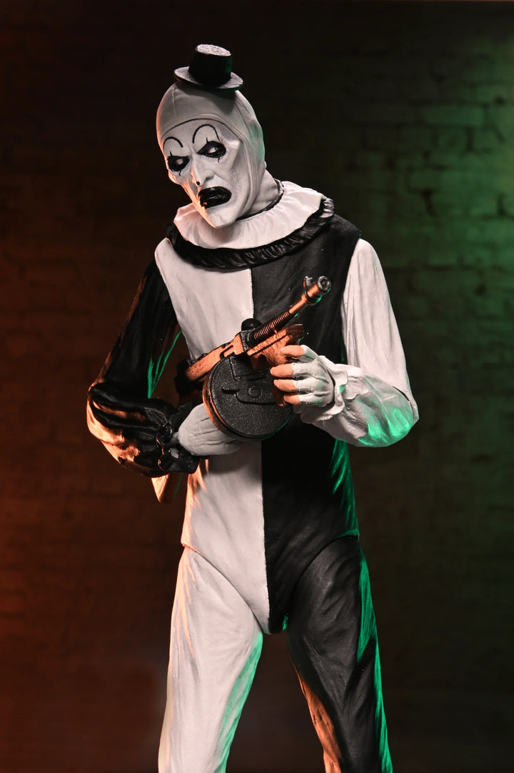 Terrifier 2 - Ultimate Art the Clown and The Little Pale Girl 7" Scale NECA Action Figure (2-Pack)