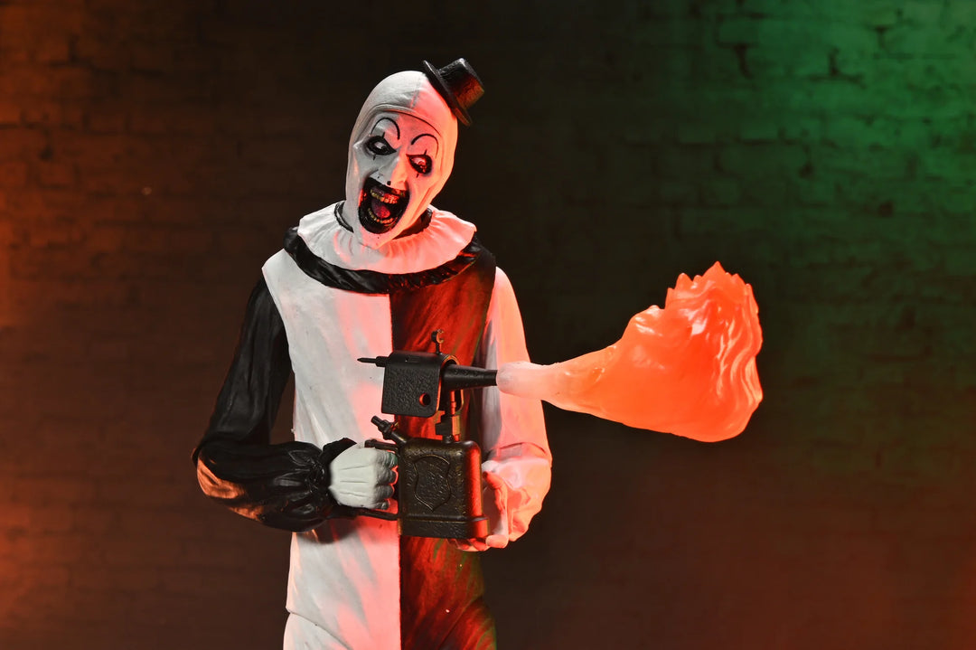 Terrifier 2 - Ultimate Art the Clown and The Little Pale Girl 7" Scale NECA Action Figure (2-Pack)