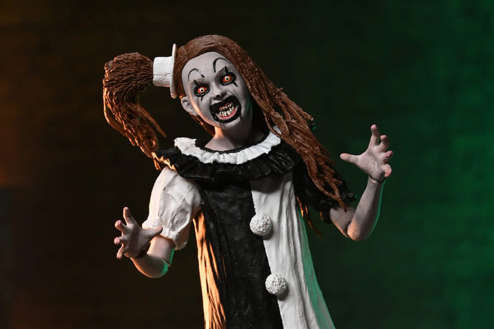 Terrifier 2 - Ultimate Art the Clown and The Little Pale Girl 7" Scale NECA Action Figure (2-Pack)
