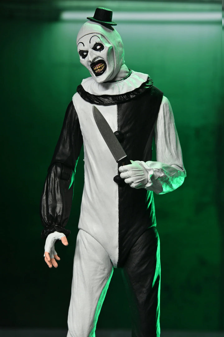 Terrifier 2 - Ultimate Art the Clown and The Little Pale Girl 7" Scale NECA Action Figure (2-Pack)
