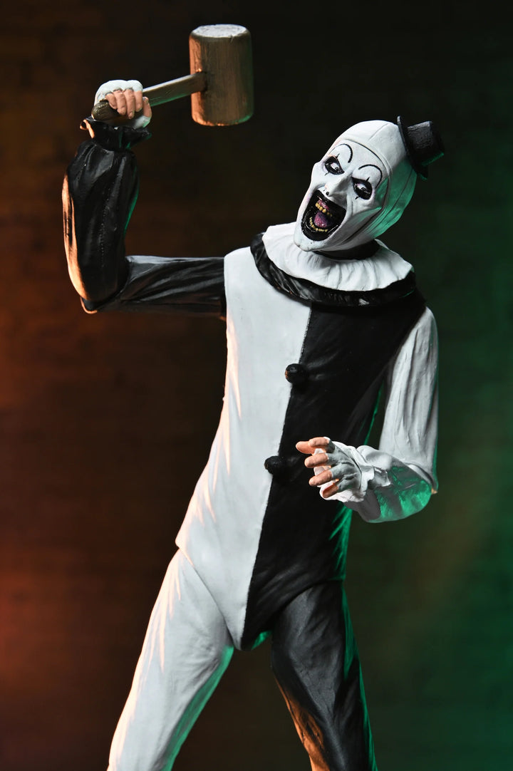 Terrifier 2 - Ultimate Art the Clown and The Little Pale Girl 7" Scale NECA Action Figure (2-Pack)