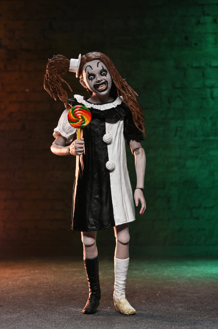 Terrifier 2 - Ultimate Art the Clown and The Little Pale Girl 7" Scale NECA Action Figure (2-Pack)