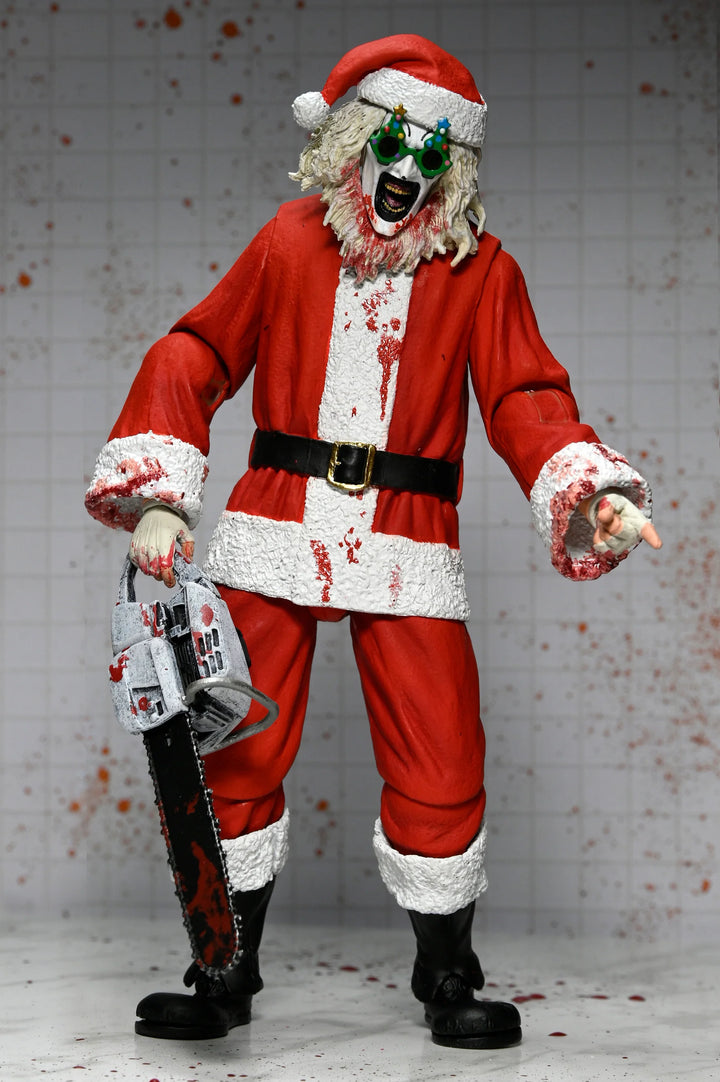 Terrifier 3 - Ultimate Bloody Santa Suit Art the Clown 7" Scale NECA Action Figure