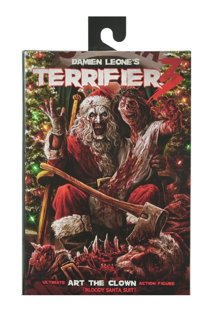 Terrifier 3 - Ultimate Bloody Santa Suit Art the Clown 7" Scale NECA Action Figure
