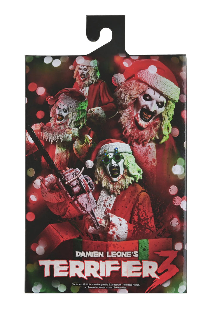 Terrifier 3 - Ultimate Bloody Santa Suit Art the Clown 7" Scale NECA Action Figure