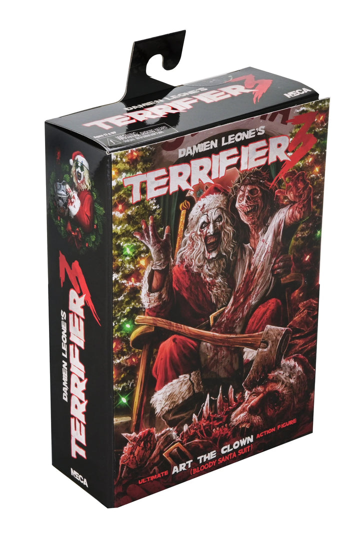 Terrifier 3 - Ultimate Bloody Santa Suit Art the Clown 7" Scale NECA Action Figure