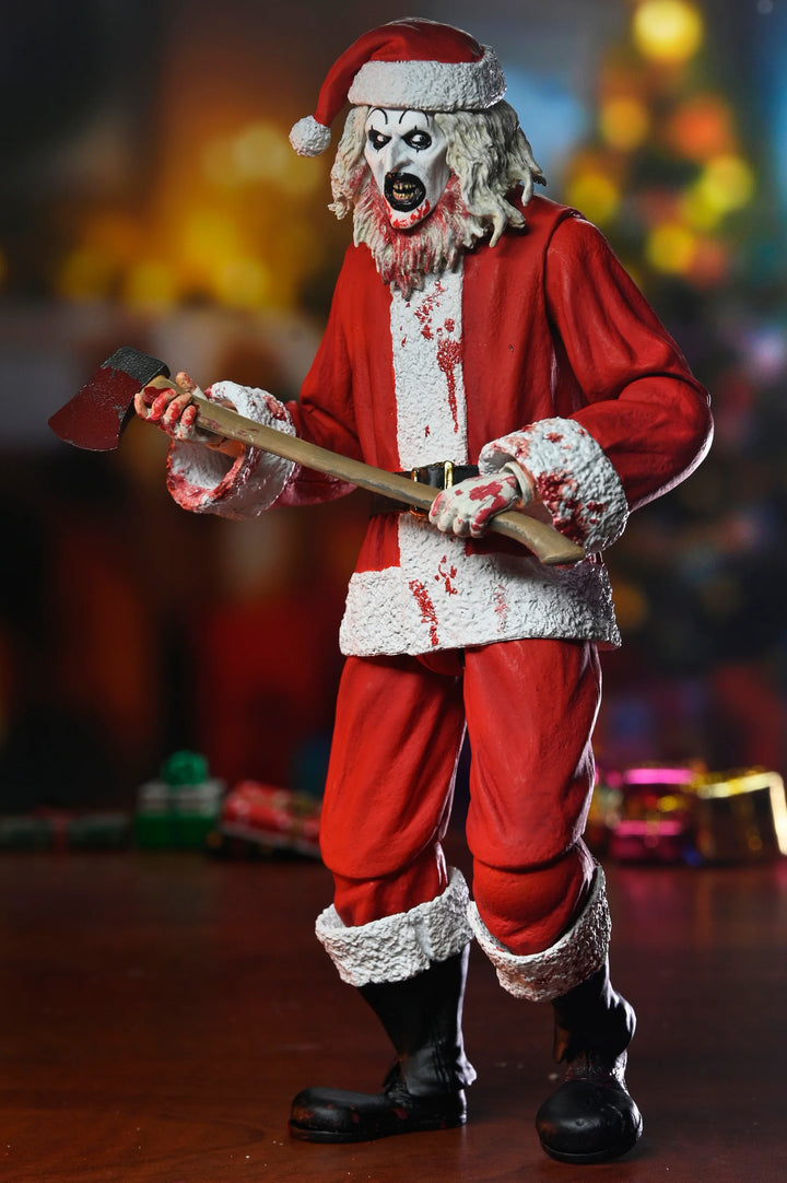 Terrifier 3 - Ultimate Bloody Santa Suit Art the Clown 7" Scale NECA Action Figure
