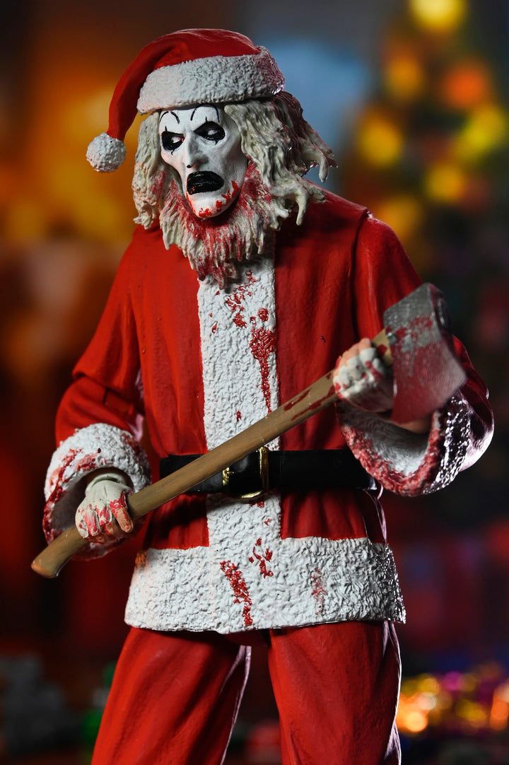 Terrifier 3 - Ultimate Bloody Santa Suit Art the Clown 7" Scale NECA Action Figure