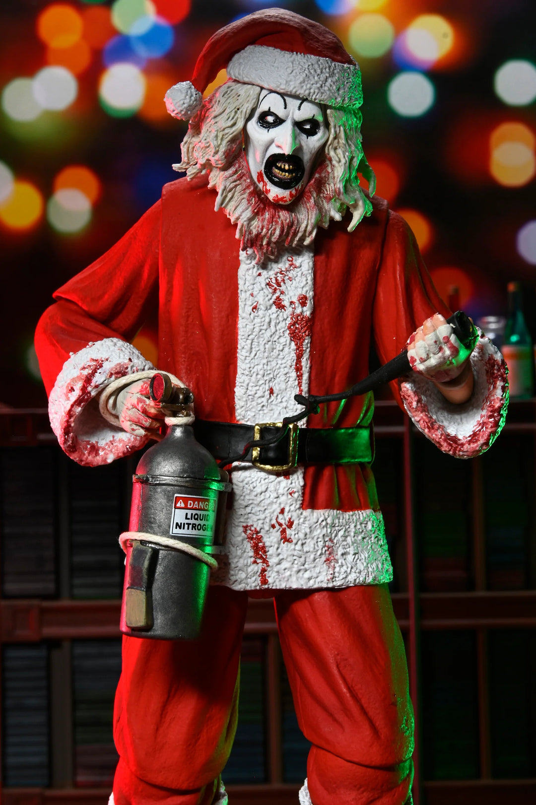 Terrifier 3 - Ultimate Bloody Santa Suit Art the Clown 7" Scale NECA Action Figure