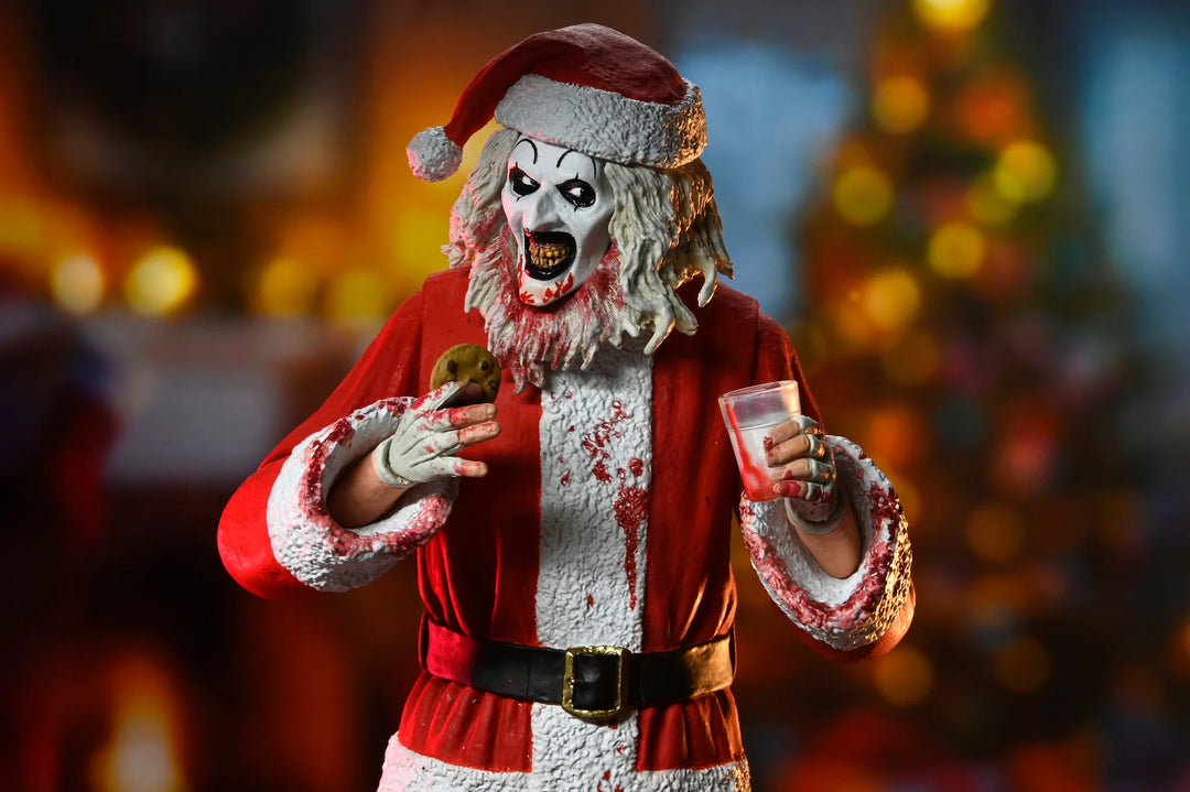 Terrifier 3 - Ultimate Bloody Santa Suit Art the Clown 7" Scale NECA Action Figure