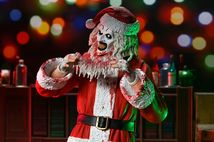Terrifier 3 - Ultimate Bloody Santa Suit Art the Clown 7" Scale NECA Action Figure