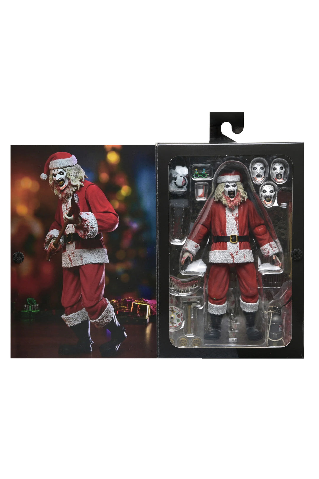 Terrifier 3 - Ultimate Bloody Santa Suit Art the Clown 7" Scale NECA Action Figure