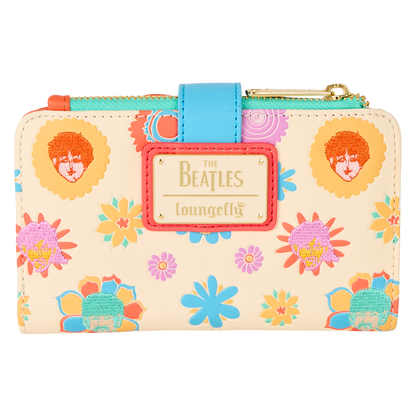 Loungefly The Beatles All You Need Is Love Flap Wallet